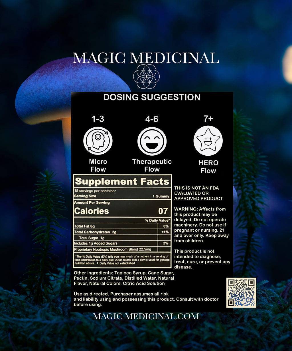 Magic Medicinal Mushroom Gummies
